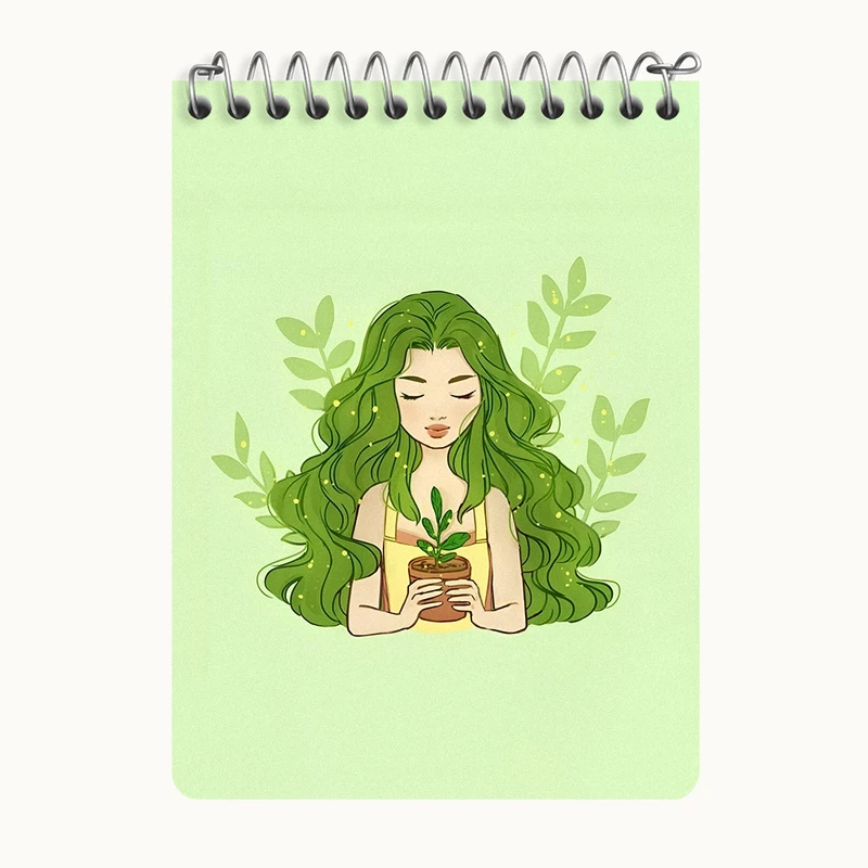 دفتر یادداشت 50 برگ خندالو طرح دخترانه کد N4497