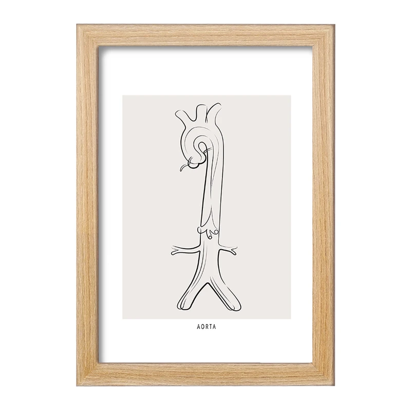 تابلو خندالو طرح آئورت (Aorta) کد F13906