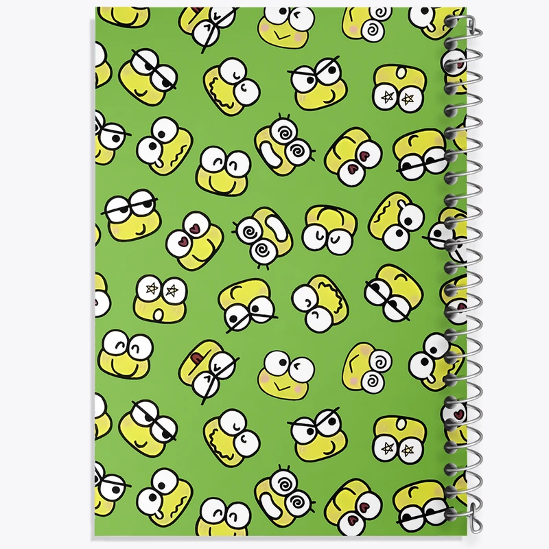 دفتر مشق 100 برگ خندالو طرح کروپی (Keroppi) کد N7142