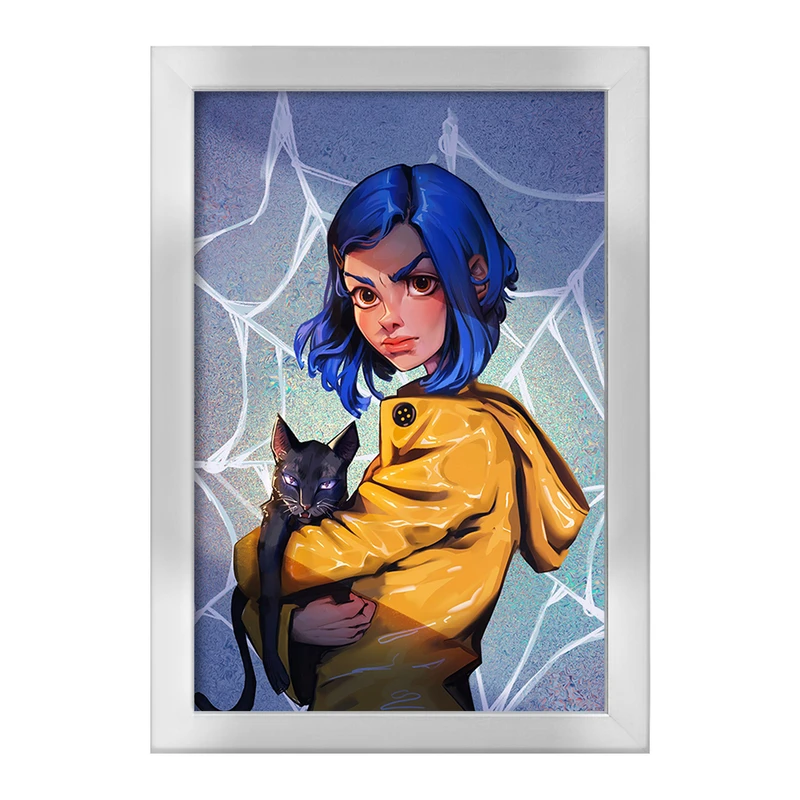 تابلو خندالو طرح کورالاین Coraline  کد 20796