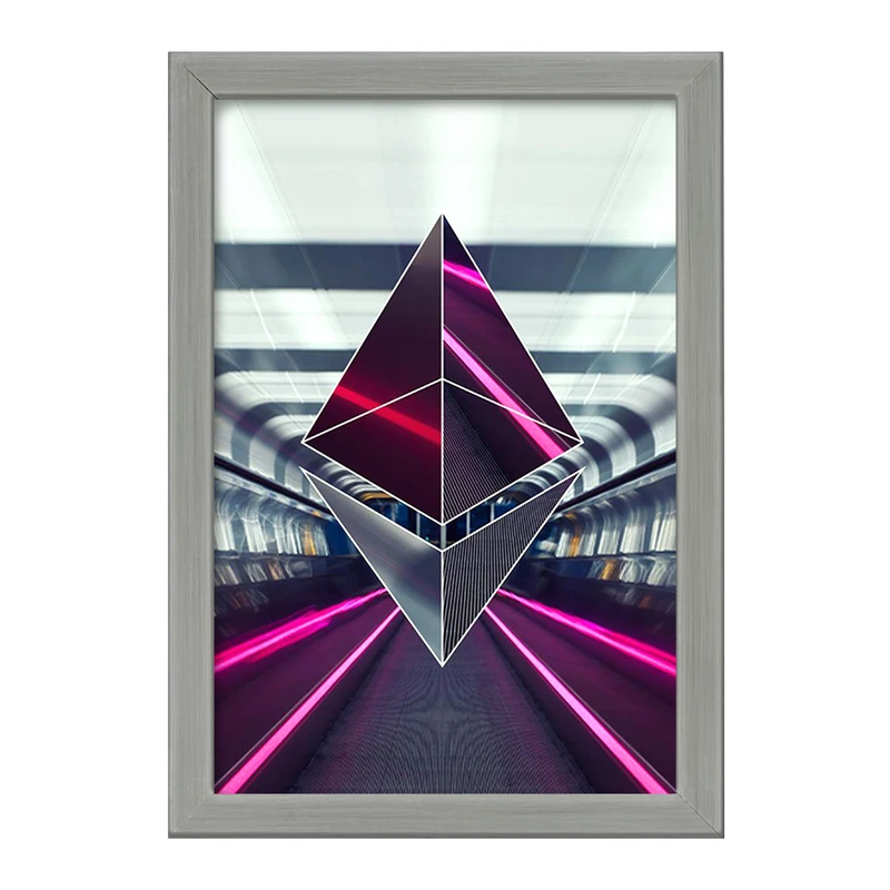 تابلو خندالو طرح ارز دیجیتال اتریوم  کد 10885