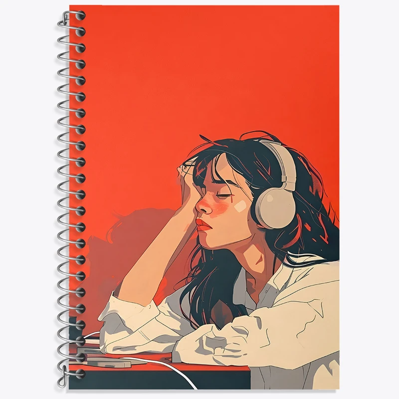 دفتر نت موسیقی 50 برگ خندالو طرح دخترانه کد F3285