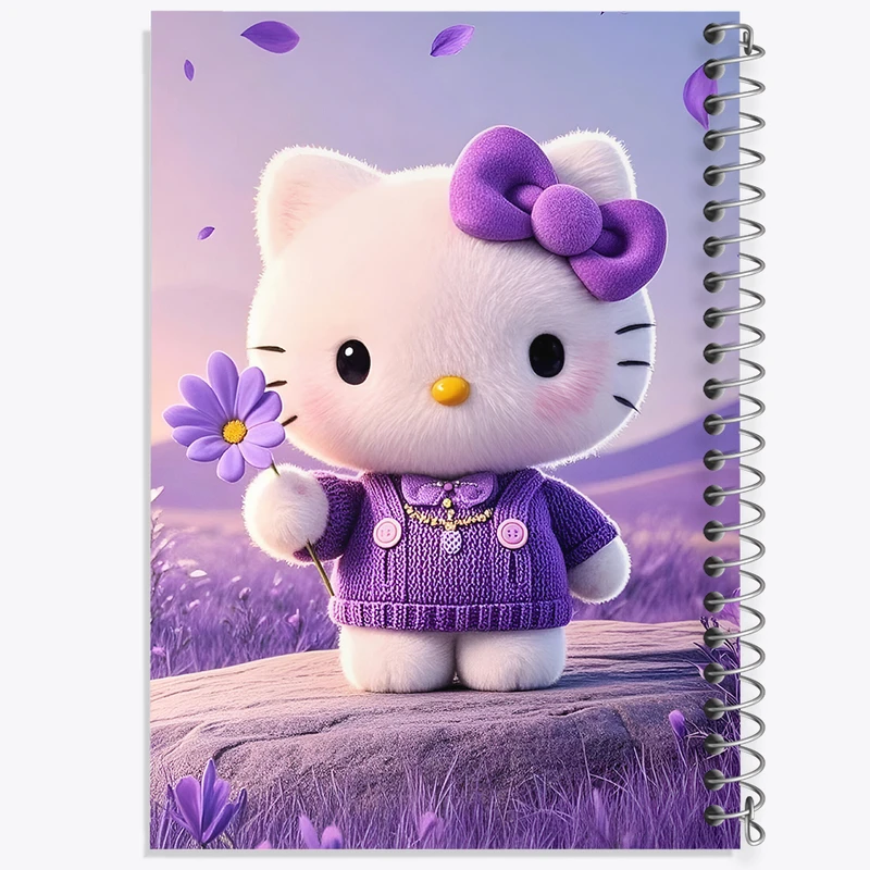 دفتر نقاشی 50 برگ خندالو طرح هلو کیتی کد F10312
