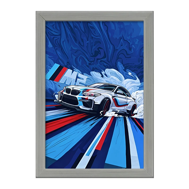 تابلو خندالو طرح ماشین مسابقه کد F4181