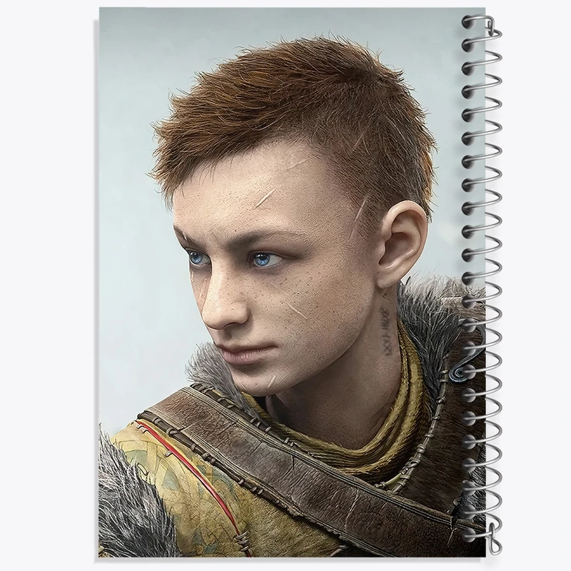 دفتر طراحی 50 برگ خندالو طرح اتریوس گاد آف وار کد 30399