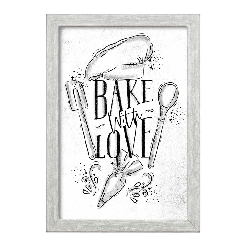 تابلو خندالو طرح کیک و شیرینی پزی کد 36667