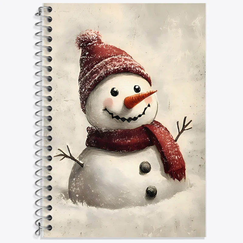 دفتر نت موسیقی 50 برگ خندالو طرح آدم برفی کد F9512