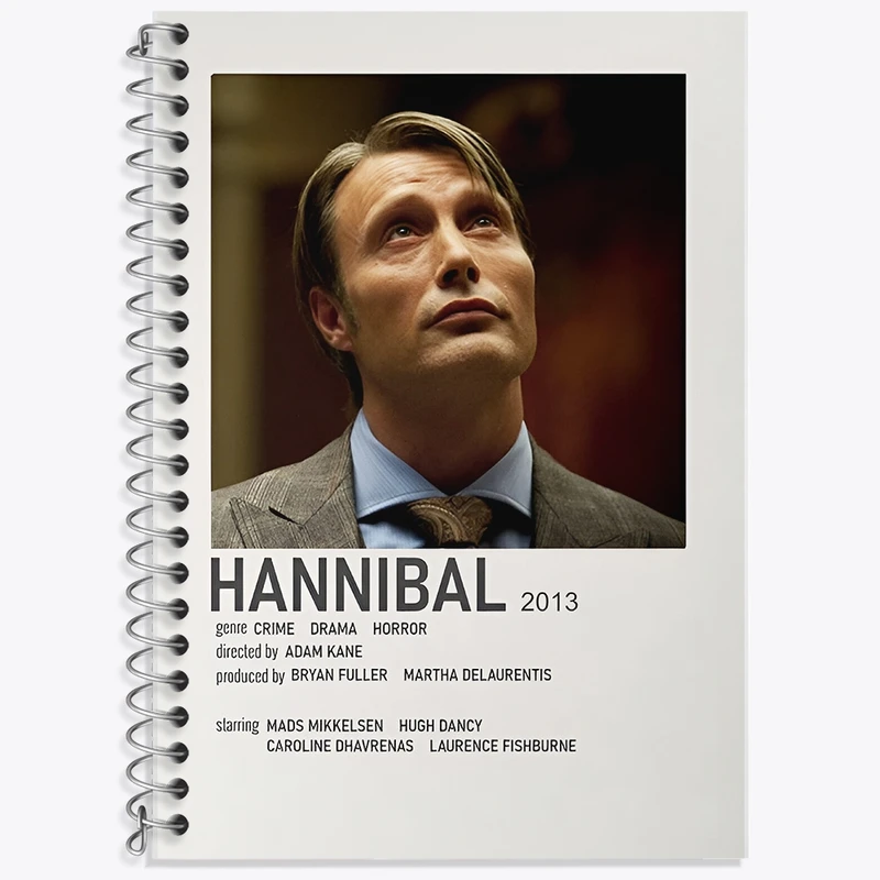 دفتر لغت 50 برگ خندالو طرح هانیبال (Hannibal) کد F13094