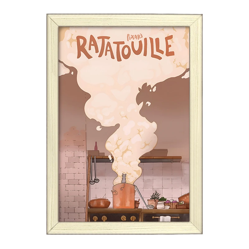 تابلو خندالو طرح راتاتویی (Ratatouille) کد F10288