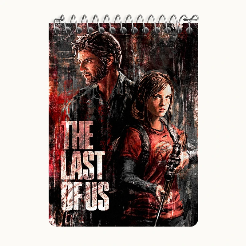 دفتر یادداشت 50 برگ خندالو طرح (The Last Of Us) آخرین بازمانده از ما کد N9328