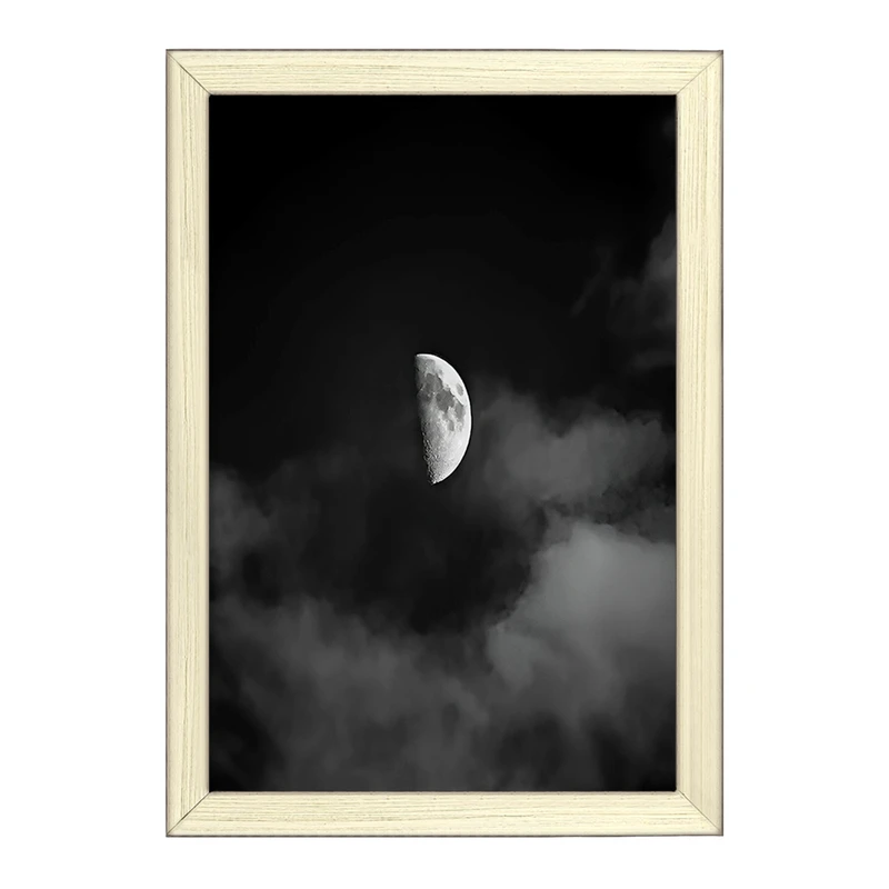 تابلو خندالو طرح ماه (Moon) کد F6719