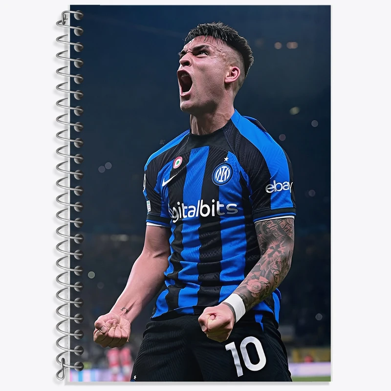 دفتر لغت 50 برگ خندالو طرح لاوتارو خاویر مارتینز (Lautaro Martínez) کد F14322