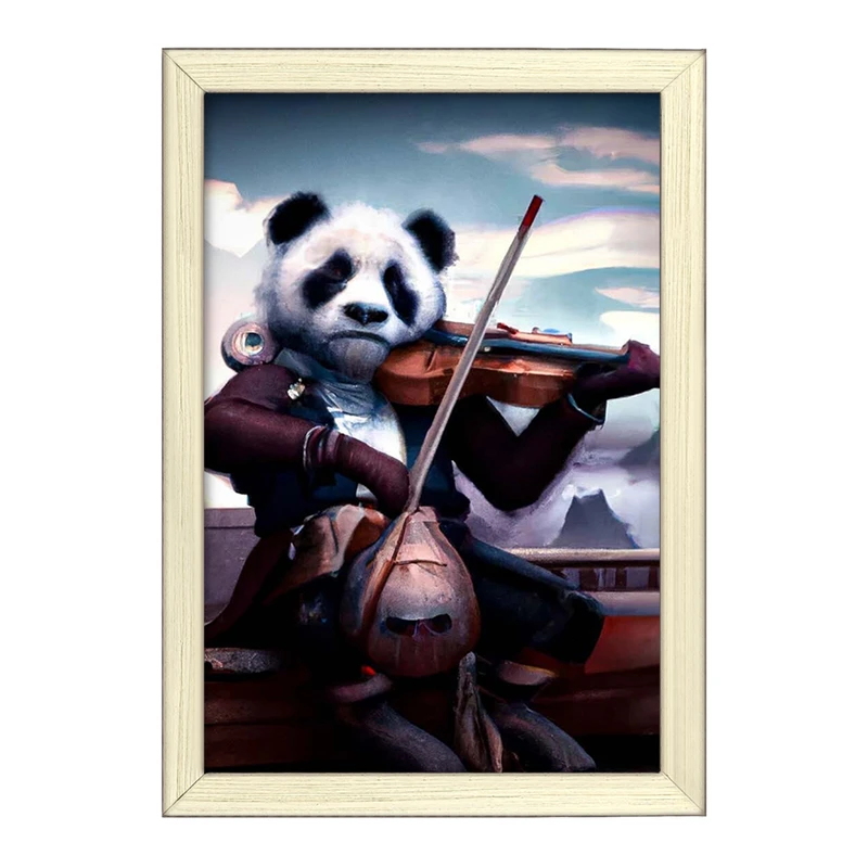 تابلو خندالو طرح پاندا کد F1029