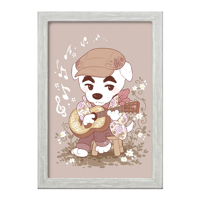 تابلو خندالو طرح بازی انیمال کراسینگ (Animal Crossing) کد 32645