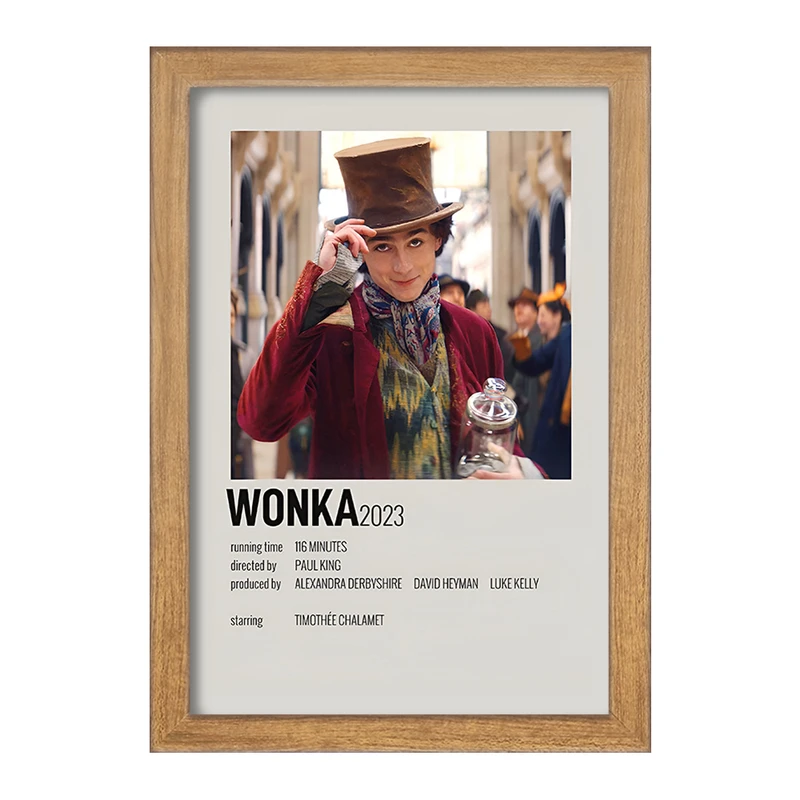 تابلو خندالو طرح وانکا (Wonka) کد F13306
