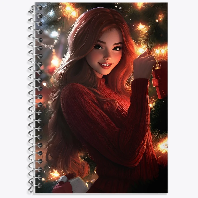 دفتر زبان 50 برگ خندالو مدل سه خط طرح دخترانه کد F8574