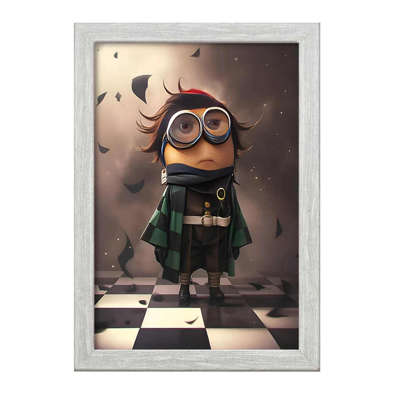 تابلو خندالو طرح مینیون ها (Minions) کد F11560