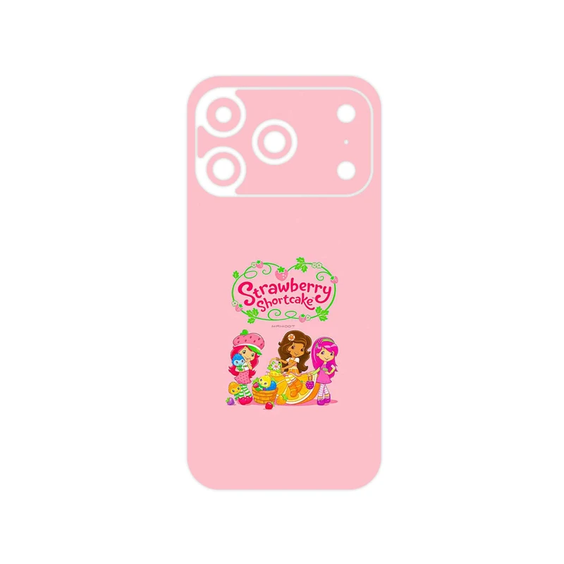 برچسب پوششی ماهوت مدل Strawberry Shortcake مناسب برای گوشی موبایل اپل iPhone 17 Pro