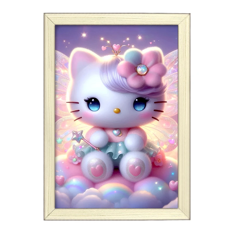 تابلو خندالو طرح هلو کیتی (Hello Kitty) کد F6069