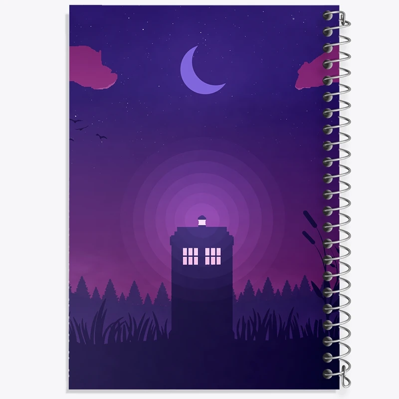 دفتر طراحی 50 برگ خندالو طرح سریال داکتر هو Doctor Who کد 29754