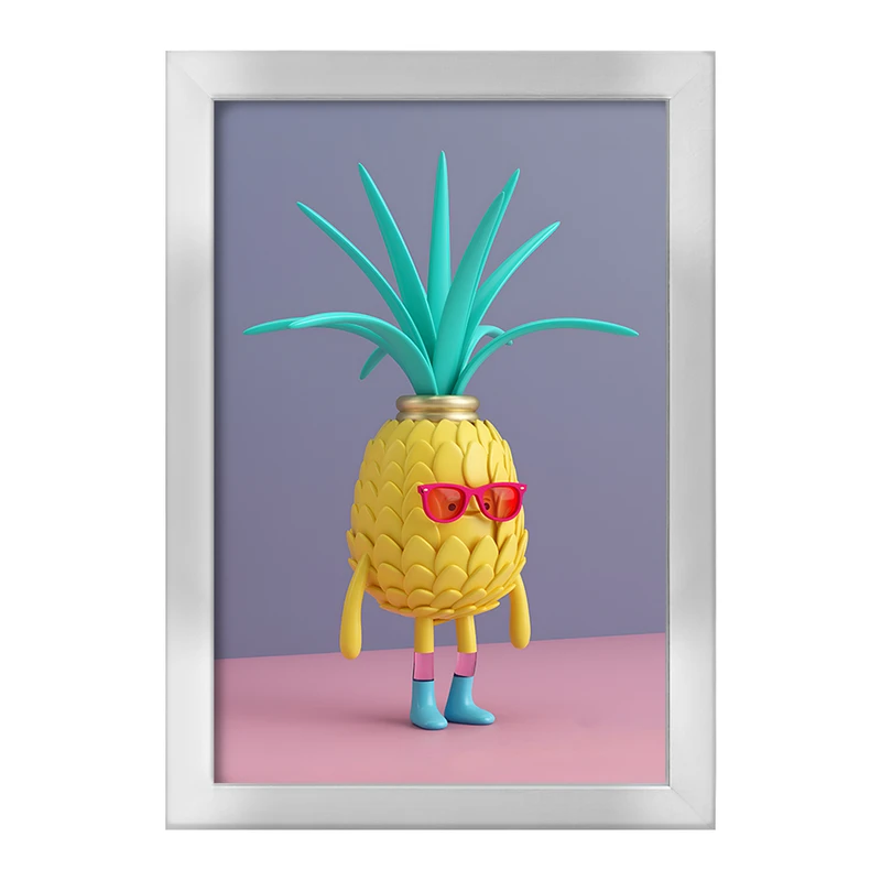 تابلو خندالو طرح آناناس بامزه کد F3360