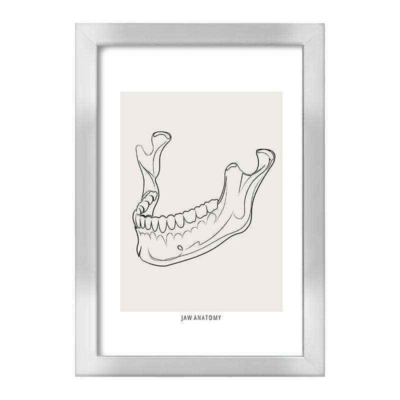 تابلو خندالو طرح آناتومی فک (Jaw Anatomy) کد F13939