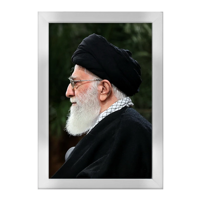 تابلو خندالو طرح تصویر رهبر  کد 12618