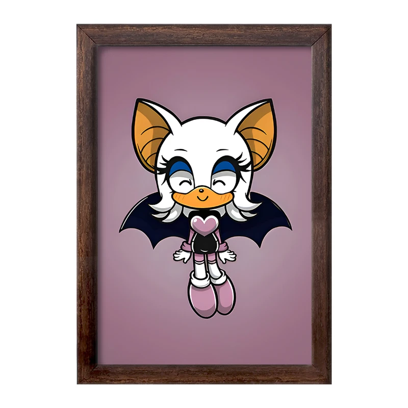 تابلو خندالو طرح روژ خفاش کد F9423