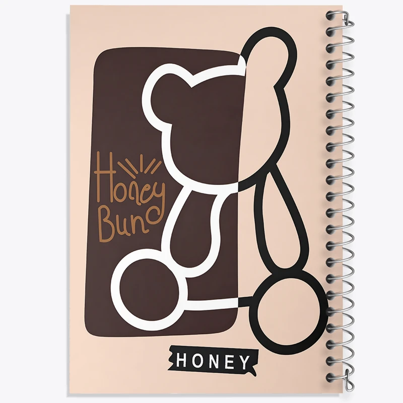 دفتر نقاشی 50 برگ خندالو طرح خرس تدی کد N8507