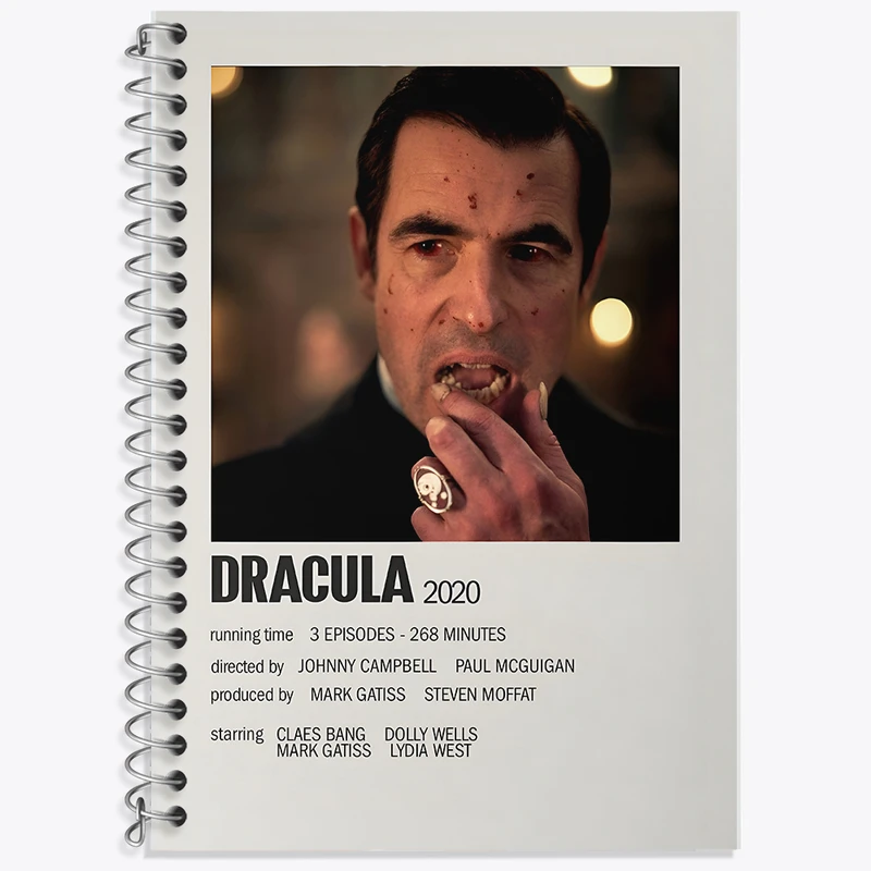 دفتر نت موسیقی 50 برگ خندالو طرح دراکولا (Dracula) کد F13030