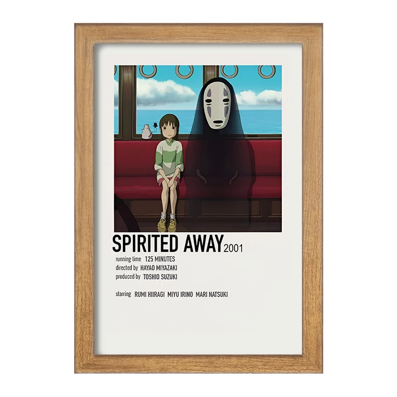 تابلو خندالو طرح انیمه شهر اشباح (Spirited Away) کد F13202