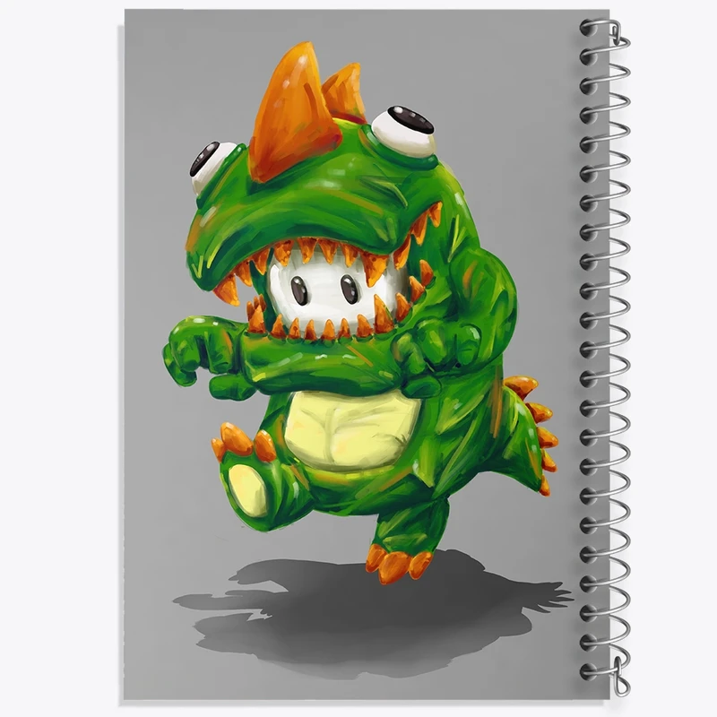 دفتر طراحی 50 برگ خندالو طرح بازی فال گایز (Fall Guys) کد 32808