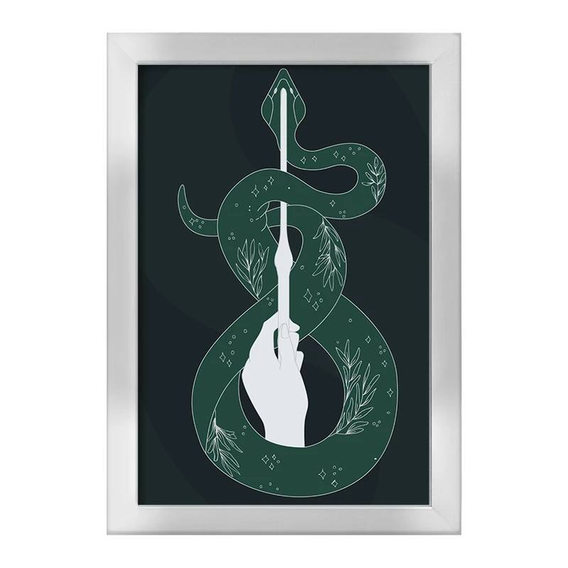 تابلو خندالو طرح هری پاتر خانه اسلیترین کد 24928