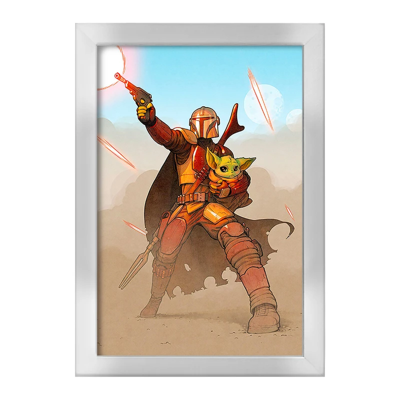 تابلو خندالو طرح جنگ ستارگان (Star Wars) کد F214