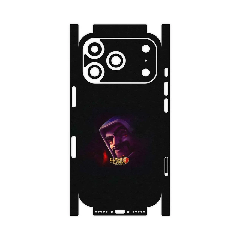 برچسب پوششی ماهوت مدل Clash of Clans Game Series-FullSkin مناسب برای گوشی موبایل اپل iPhone 17 Pro