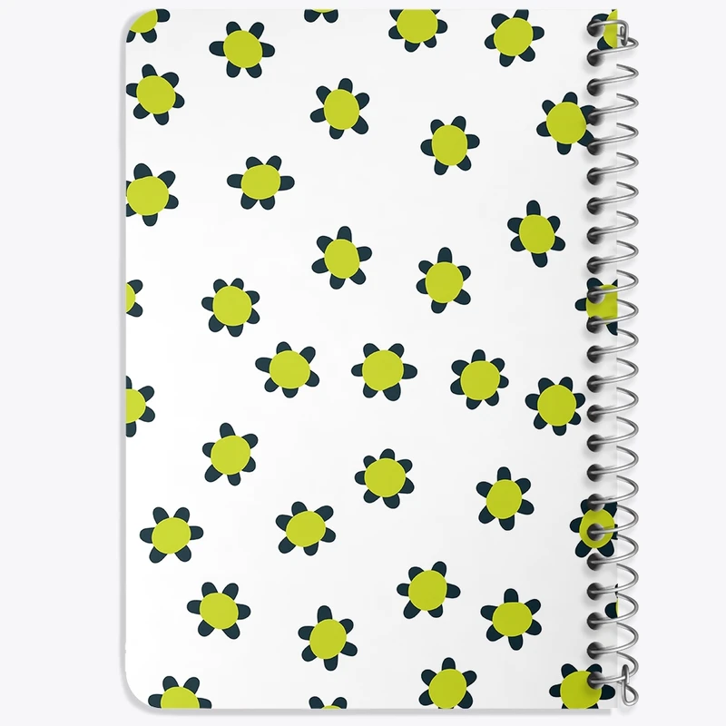 دفتر یادداشت 50 برگ خندالو طرح گل گلی کد N370