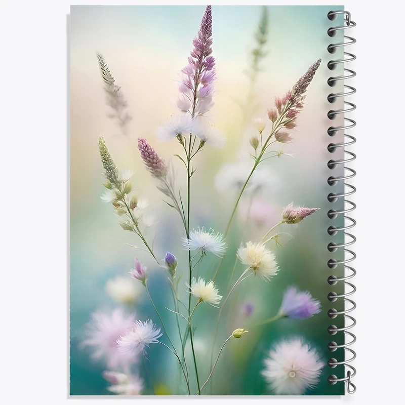 دفتر نقاشی 50 برگ خندالو طرح گل کد F8890