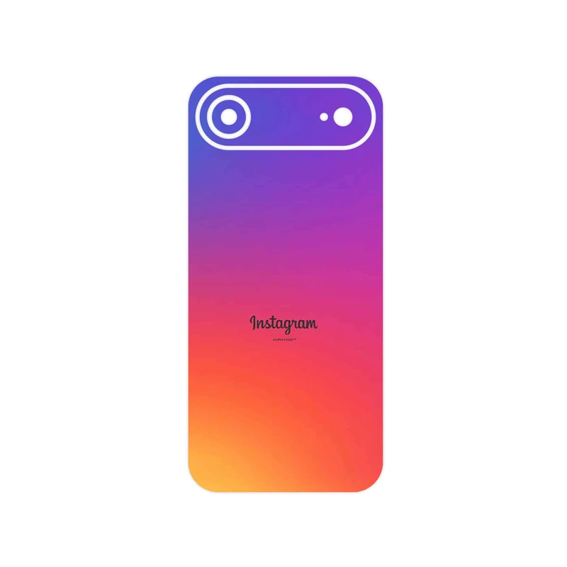 برچسب پوششی ماهوت مدل Instagram مناسب برای گوشی موبایل اپل iPhone 17 Air