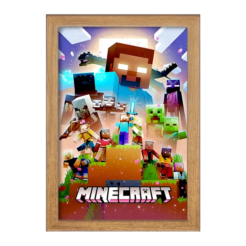 تابلو خندالو طرح ماینکرافت (Minecraft) کد F14388