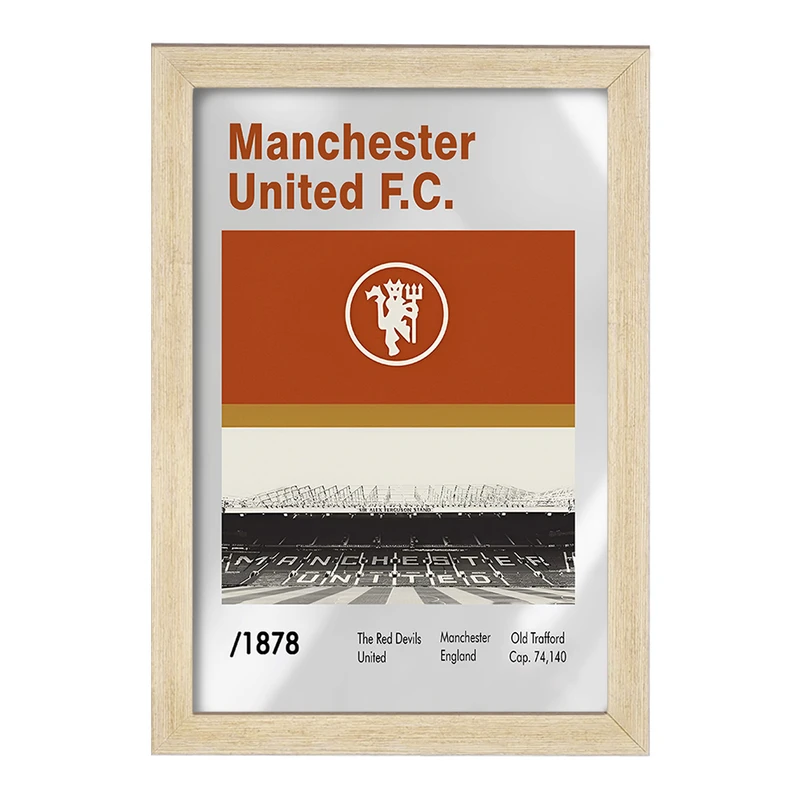 تابلو خندالو طرح منچستر یونایتد (Manchester United) کد F13865