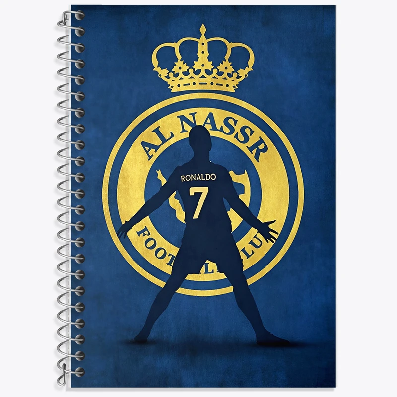 دفتر نت موسیقی 50 برگ خندالو طرح کریستیانو رونالدو کد F14263