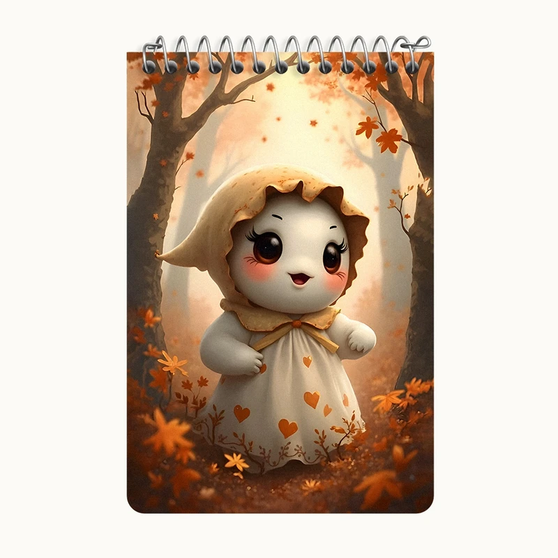 دفتر یادداشت 50 برگ خندالو طرح روح کد F6692