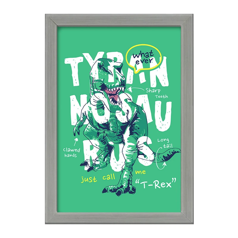 تابلو خندالو طرح دایناسور کد F1534