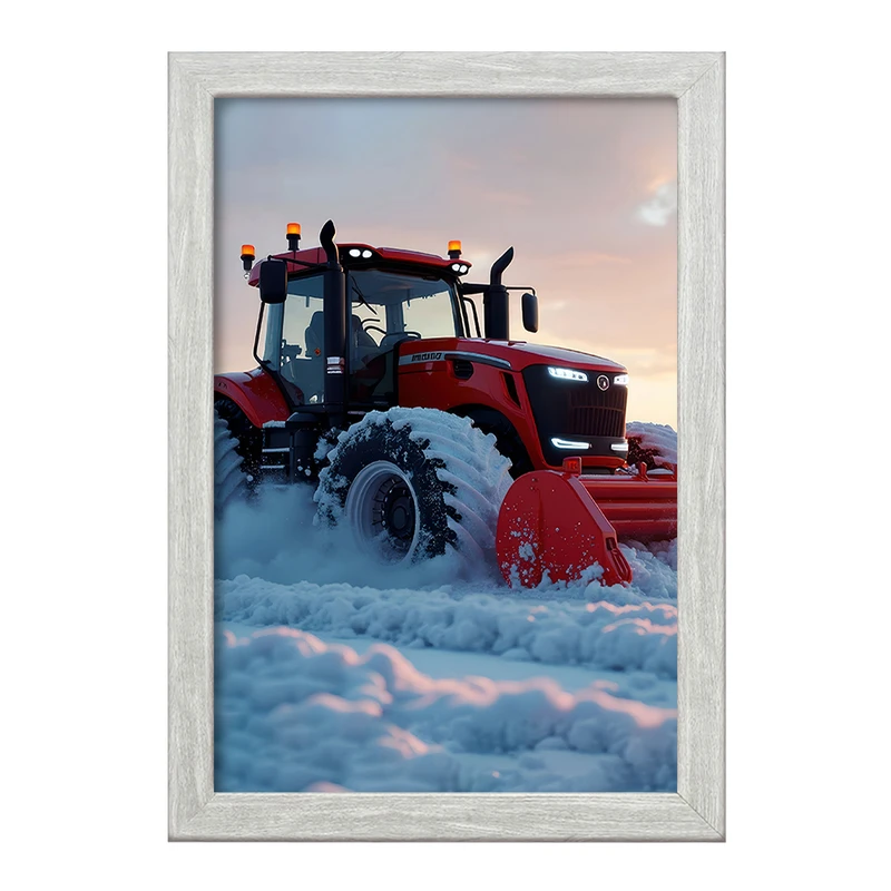 تابلو خندالو طرح بولدوزر (Bulldozer) کد F5231