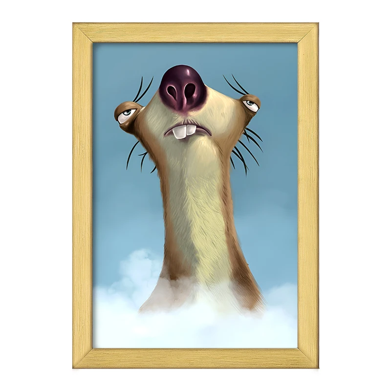 تابلو خندالو طرح سید عصر یخبندان کد F11029