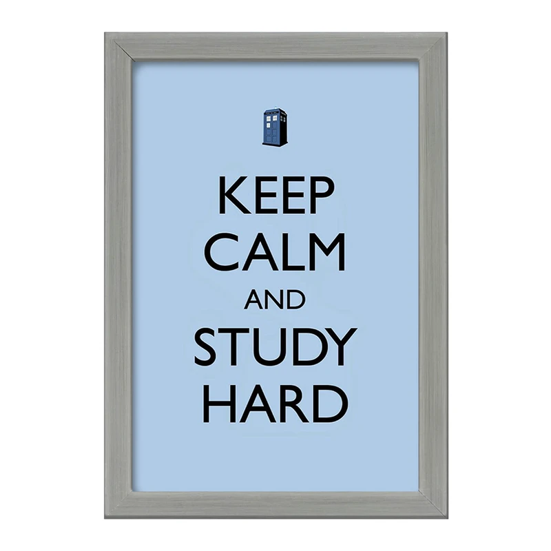 تابلو خندالو طرح Keep Calm And Study Hard کد F1061