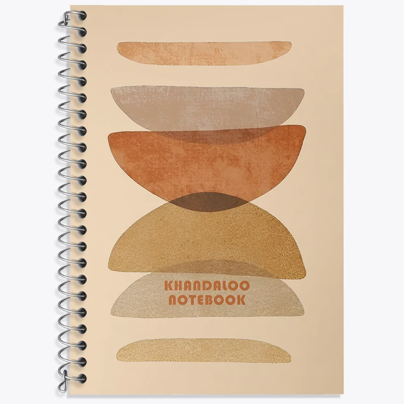 دفتر نت موسیقی 50 برگ خندالو طرح مدرن کد N8645