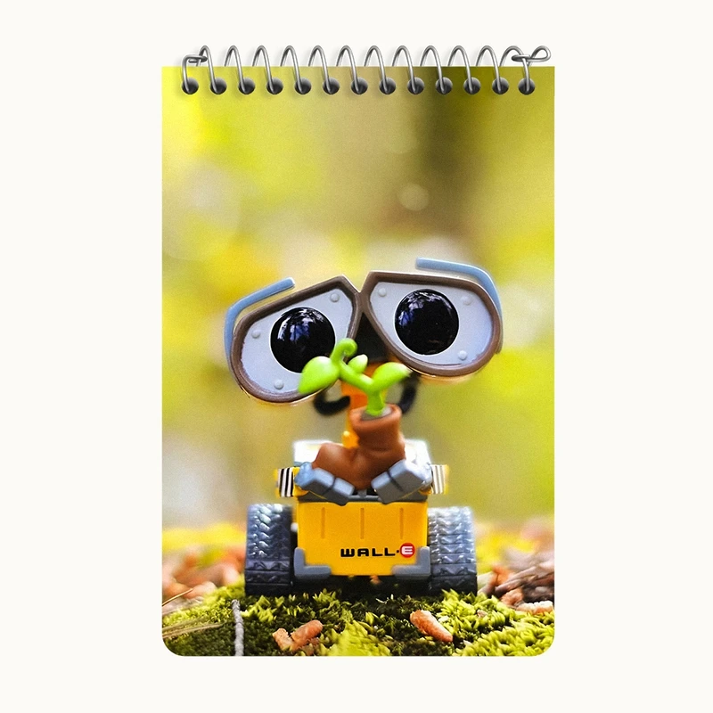دفتر یادداشت 50 برگ خندالو طرح وال ای (wall-E) کد F6821