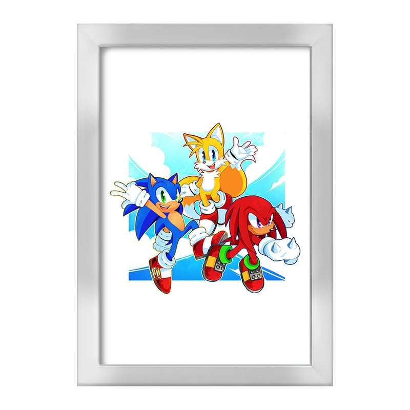تابلو خندالو طرح سونیک (Sonic) کد F2125