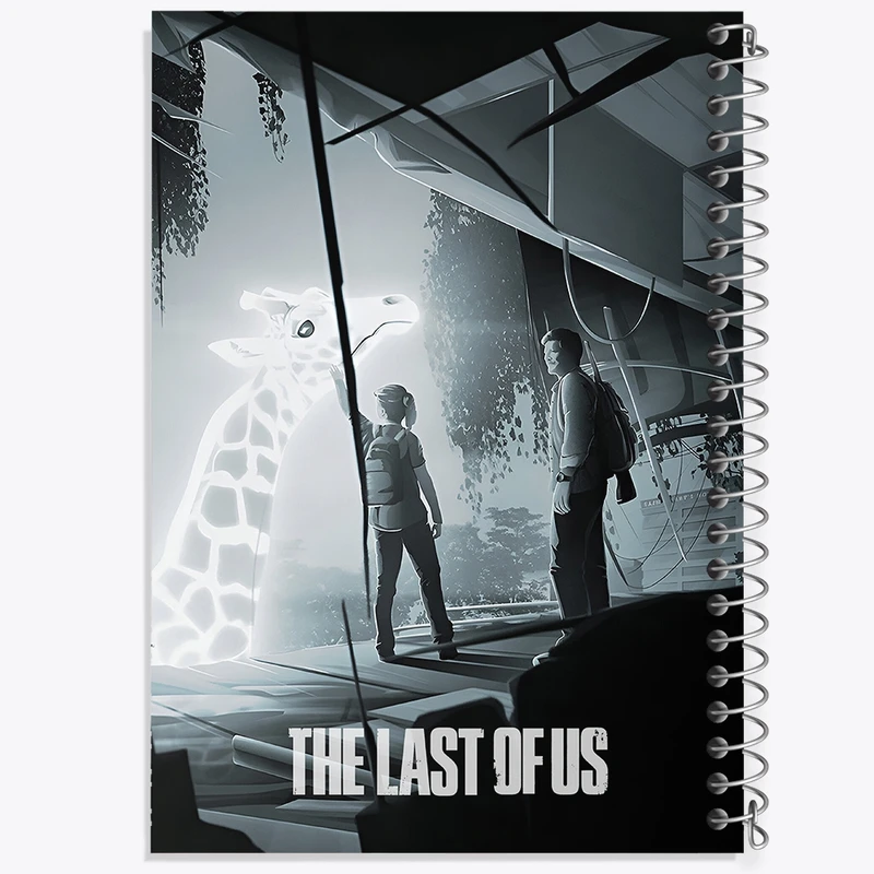دفتر ژورنال نویسی 50 برگ خندالو مدل نقطه ای طرح (The Last Of Us) آخرین بازمانده از ما کد N9318